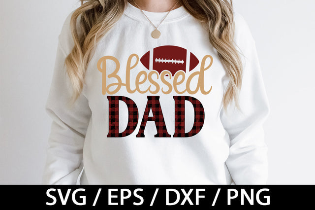Blessed dad svg SVG akazaddesign 