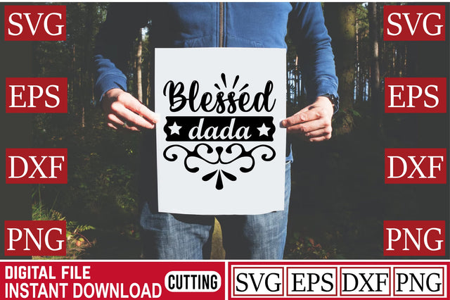 blessed dada SVG Craftlabsvg24 