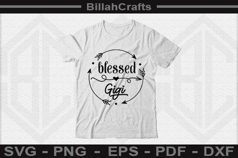 Blessed Gigi SVG File SVG BillahCrafts 