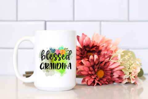 Blessed Grandma Sublimation I Mothers Day Sublimation Sublimation Happy Printables Club 