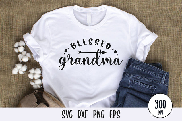 Blessed Grandma SVG Design SVG futivesvg 
