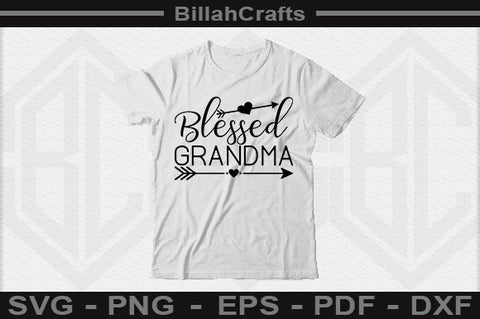 Blessed Grandma SVG File SVG BillahCrafts 