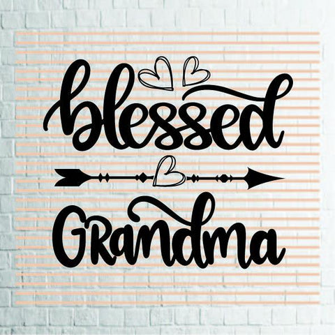 Blessed Grandma Svg Png Dxf Eps File SVG Artstoredigital 