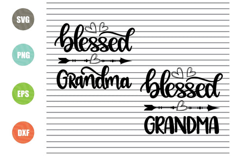 Blessed Grandma Svg Png Dxf Eps File SVG Artstoredigital 