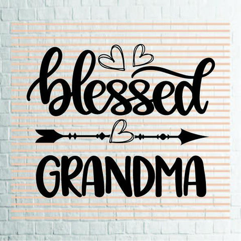 Blessed Grandma Svg Png Dxf Eps File SVG Artstoredigital 