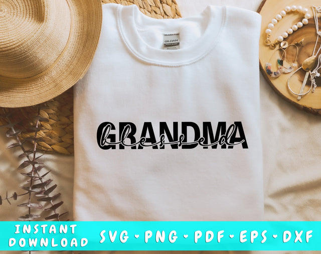 Blessed Grandma SVG SVG HappyDesignStudio 