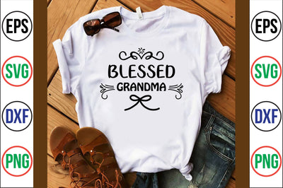 blessed grandma svg SVG nirmal108roy 