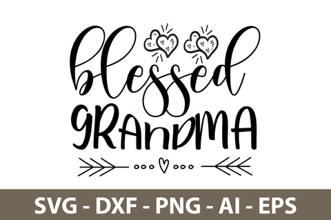 blessed grandma svg SVG nirmal108roy 