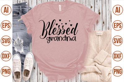 blessed grandma svg SVG nirmal108roy 