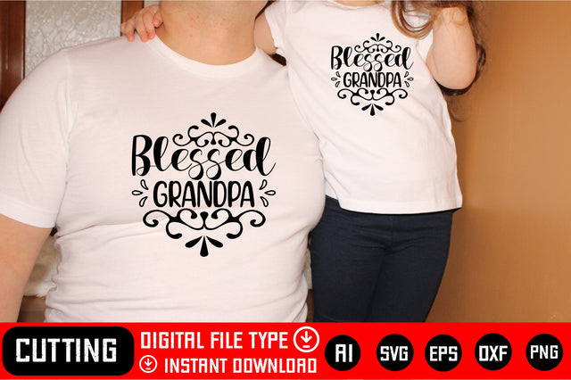 Blessed Grandpa SVG CraftlabSvg29 