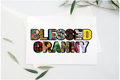 Blessed Granny Sublimation Sublimation Jagonath Roy 