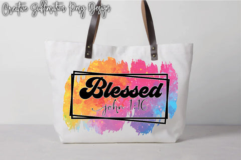 Blessed John 1:16 Sublimation Creativeart88 