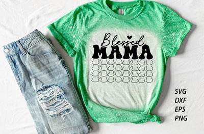 Blessed mama, Mama Svg Bundle, Retro Mama Svg, Mom Life Svg, Mama Png, Mom Quotes Svg, Blessed Mama Svg, Boy Mama Svg, Mom t-shirt designs SVG MD mominul islam 