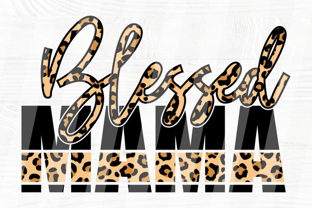 Blessed Mama PNG, Mama Sublimation Design, Mom Png SVG TonisArtStudio 