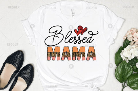 Blessed mama Sublimation Design Sublimation Regulrcrative 