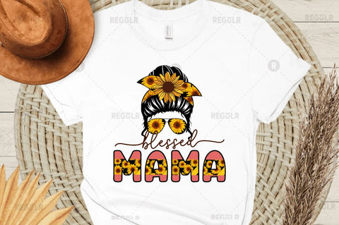 Blessed mama Sublimation PNG Sublimation Regulrcrative 