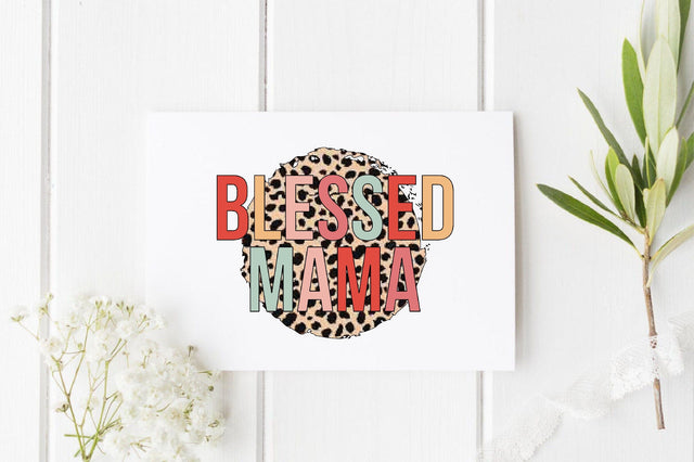 Blessed mama Sublimation Sublimation SVGista 