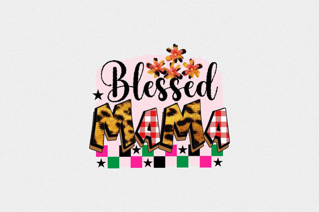 blessed mama Sublimation SVGArt 