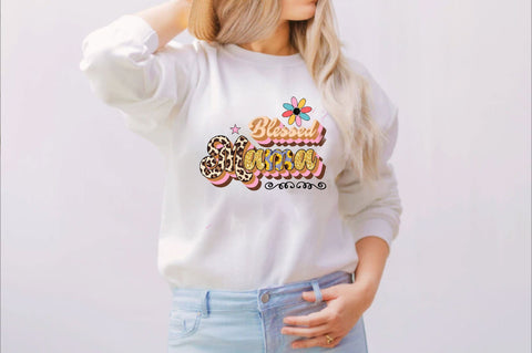 Blessed Mama Sublimation SVGArt 