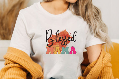 blessed mama Sublimation SVGArt 