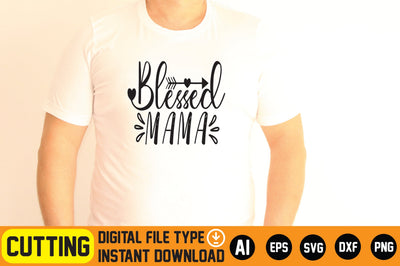 Blessed Mama SVG CraftlabSvg29 