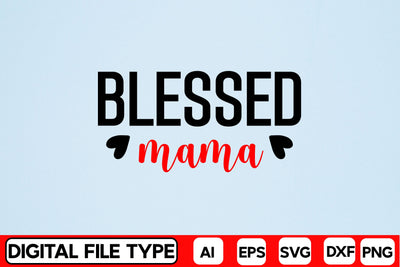 Blessed Mama SVG CraftlabSvg29 