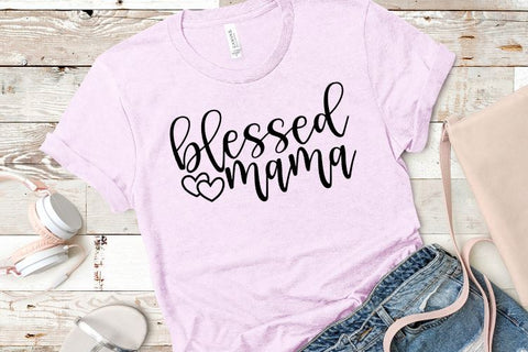 Blessed Mama SVG Good Morning Chaos 