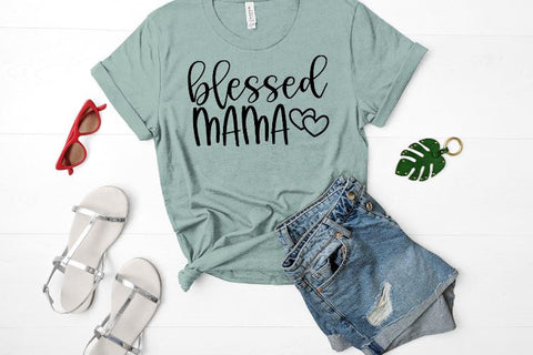 Blessed Mama SVG Good Morning Chaos 