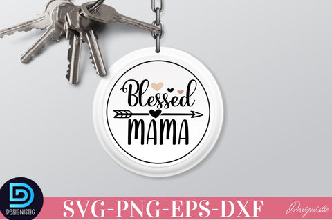 Blessed mama SVG SVG DESIGNISTIC 