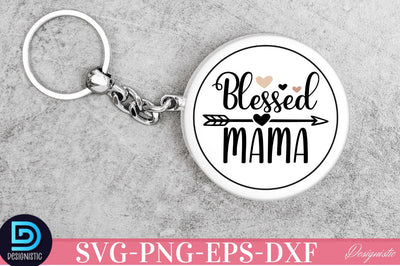Blessed mama SVG SVG DESIGNISTIC 