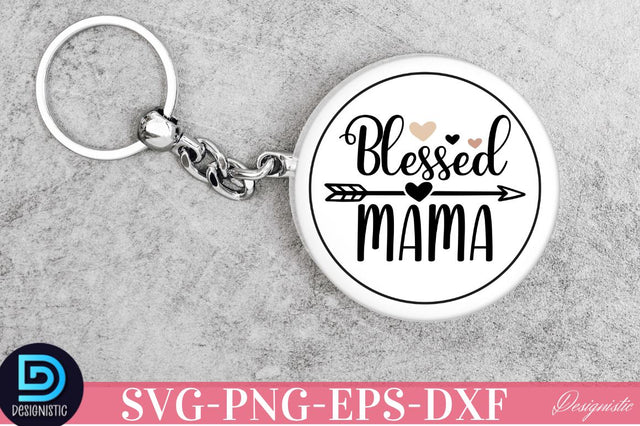 Blessed mama SVG SVG DESIGNISTIC 