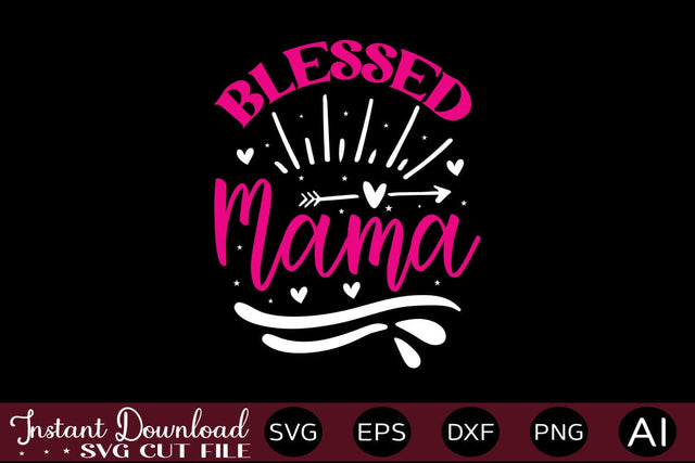 Blessed Mama SVG SVG designmaster24 