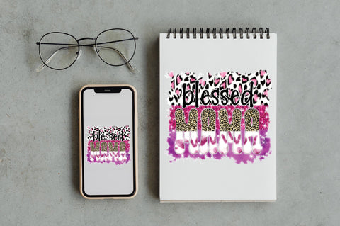 Blessed Mama Valentines Day PNG Sublimation Jagonath Roy 