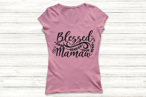 Blessed Mamaw| Mothers Day SVG Cutting Files. SVG CosmosFineArt 