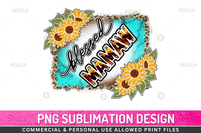 Blessed mamaw Sublimation Design Sublimation Regulrcrative 