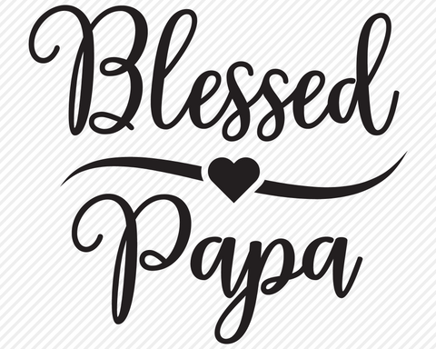 Blessed Mamma & Papa | Religious SVG SVG Texas Southern Cuts 
