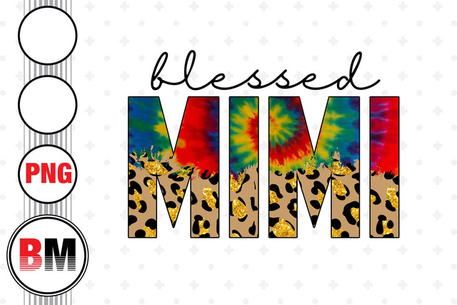 Blessed Mimi Half Leopard PNG Files Sublimation BMDesign 