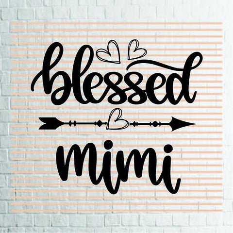 Blessed Mimi Svg Png Dxf Eps File SVG Artstoredigital 