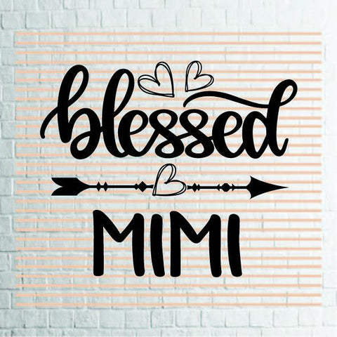 Blessed Mimi Svg Png Dxf Eps File SVG Artstoredigital 