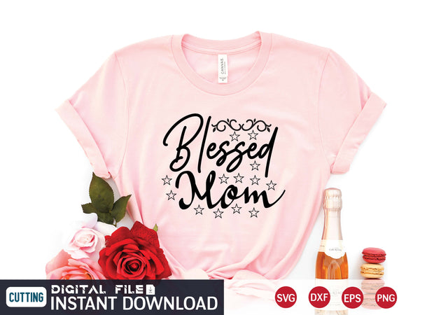Blessed Mom svg SVG designer krishna 
