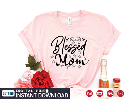 Blessed Mom svg SVG designer krishna 