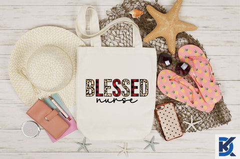 Blessed nurse sublimation Sublimation SVGista 