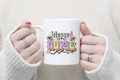 blessed nurse Sublimation SVGArt 