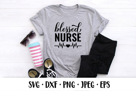 Blessed nurse SVG. Nurses quote. Gift for nurse SVG LaBelezoka 