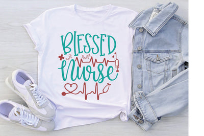 Blessed Nurse SVG SVG Creativeart88 