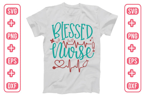 Blessed Nurse SVG SVG Creativeart88 