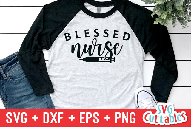 Blessed Nurse SVG Svg Cuttables 
