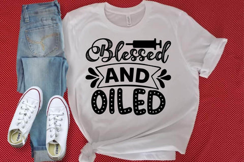 Blessed & oiled SVG designartist 
