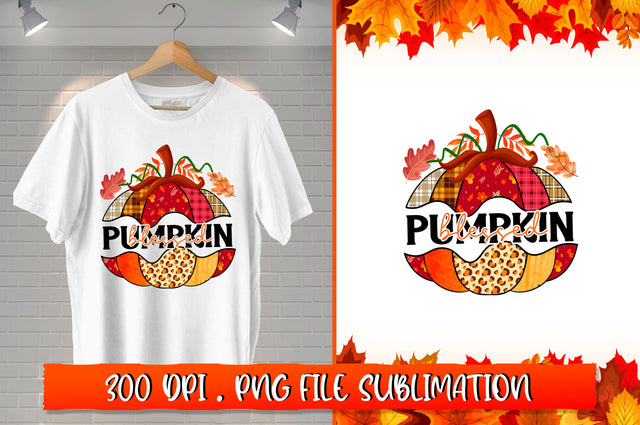 Blessed pumpkin Sublimation SVG Shetara Begum 