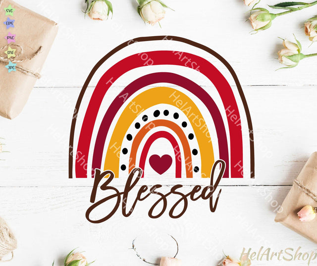Blessed Rainbow svg SVG _HelArtShop_ 